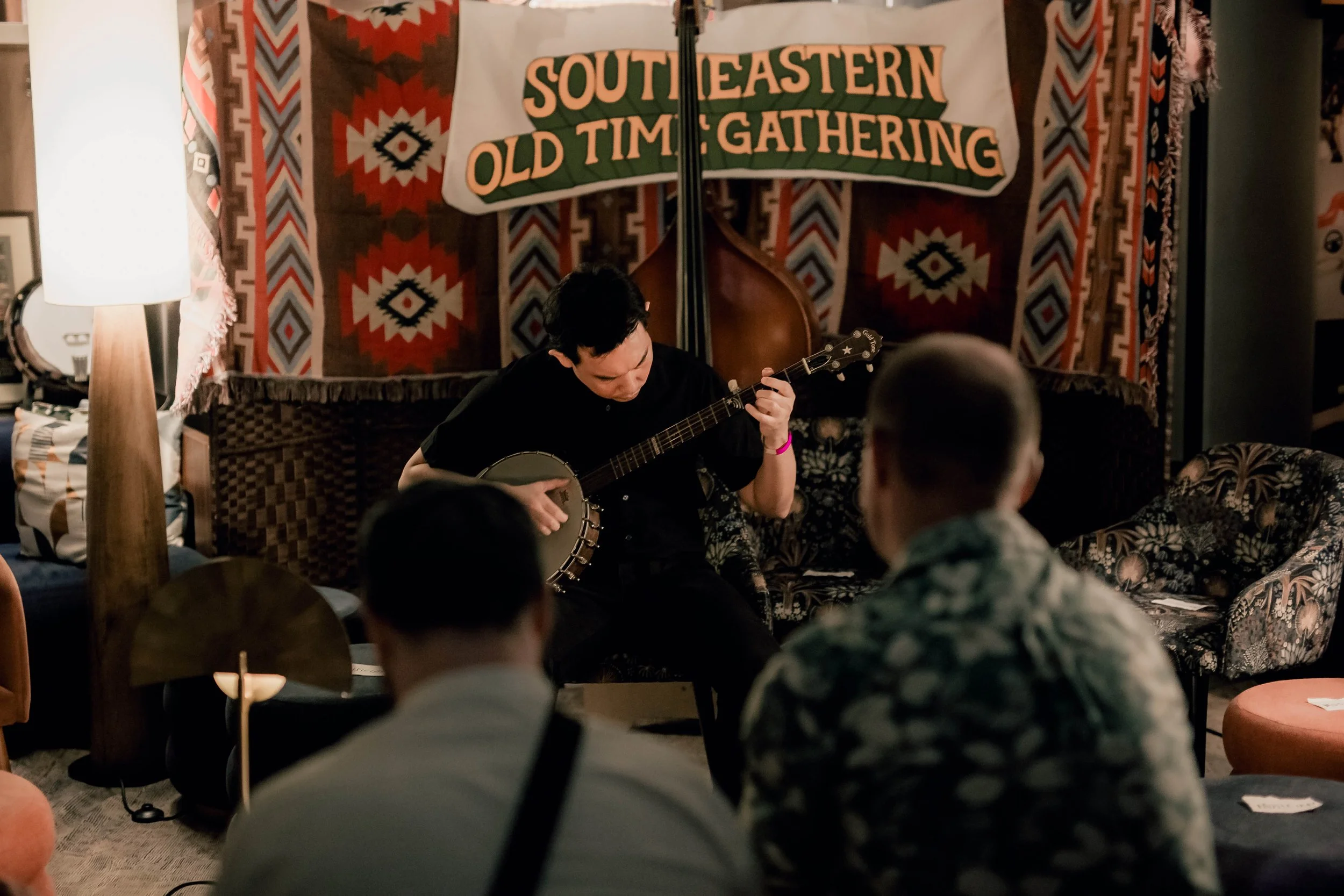 Musicians performing