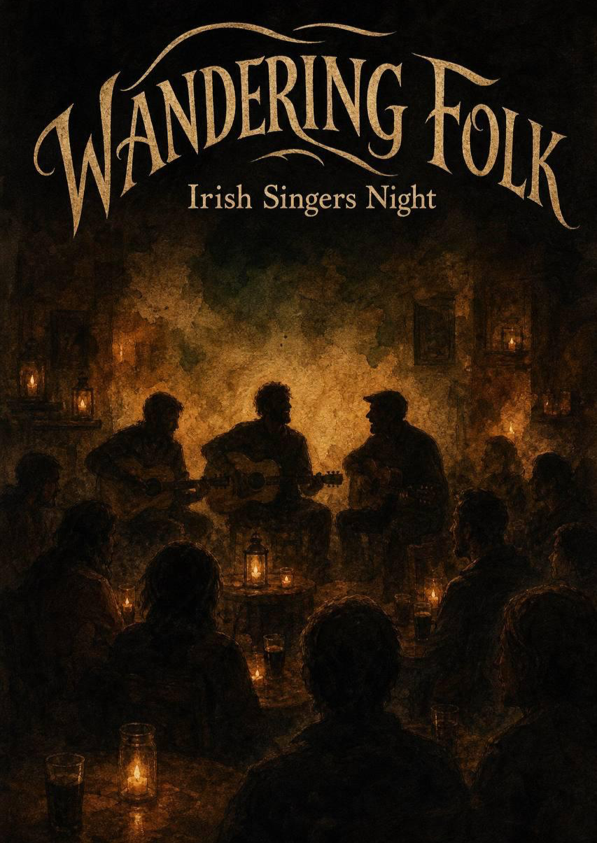 Wandering Folk Irish Singers Night poster